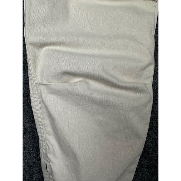 Nili‎ Lotan Cropped Military Jogger Pants Sz 4 FLAW READ Ivory Bone Stretch $345 - Picture 12 of 13